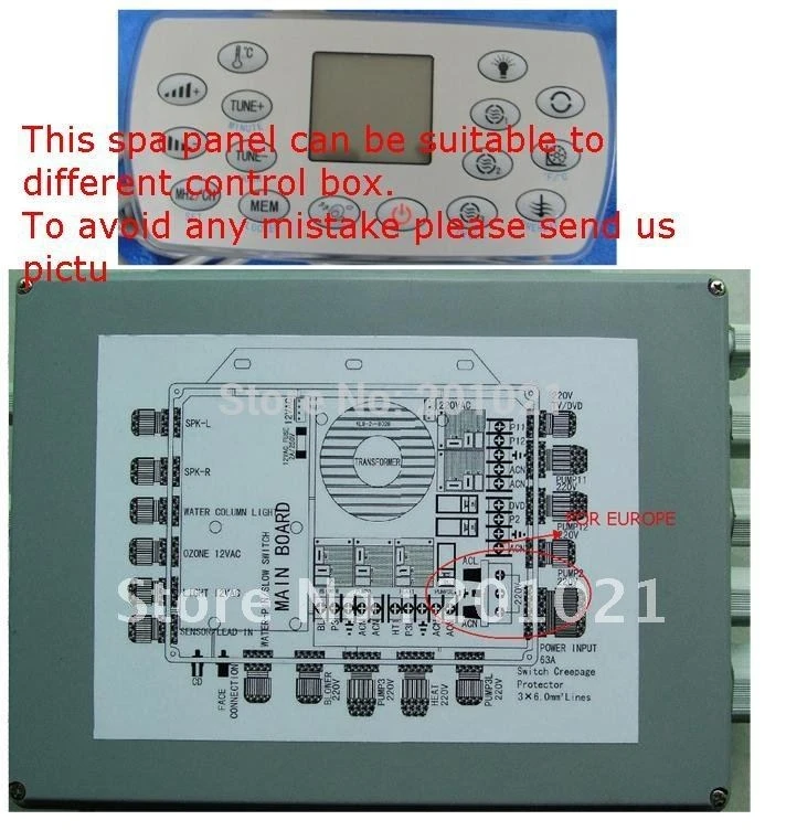 Spa-hot-tub-Controller-with-Chinese-J-J-JNJ-Kingston-KL8-3-TCP8-3-Spaserve-Trade