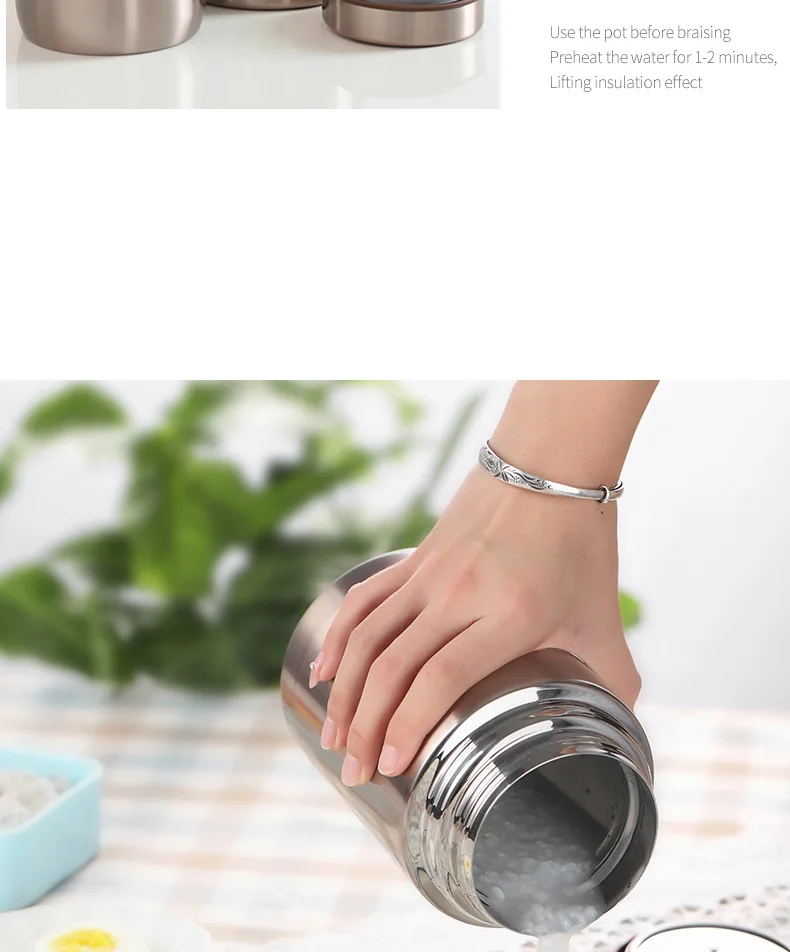 Food container 304 stew pot soup pot thermal food bottle thermose bottle for food Lunch box (12)
