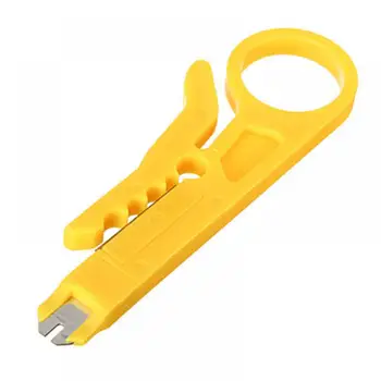 

Mini Portable Punch Down Network UTP Cable Cutter Stripper Plier Multi Tools Cut Line Pocket Multitool free shipping