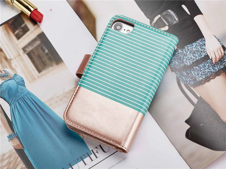 iPhone 6 7 8 strip wallet cases  (18)
