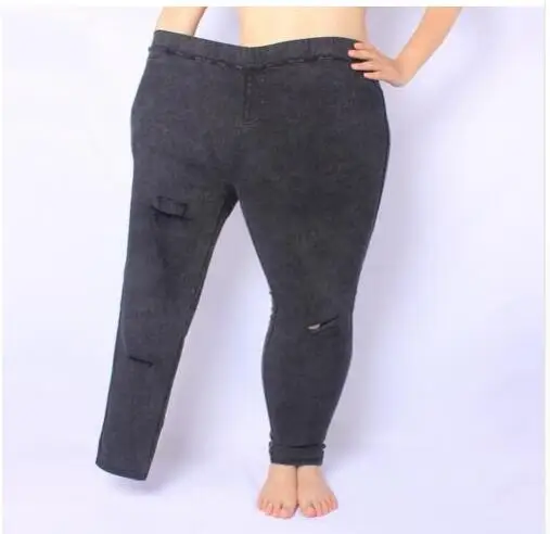 Джинсы женские с белыми дырками высокой талией|high waist pants|pants stylewaist pants |