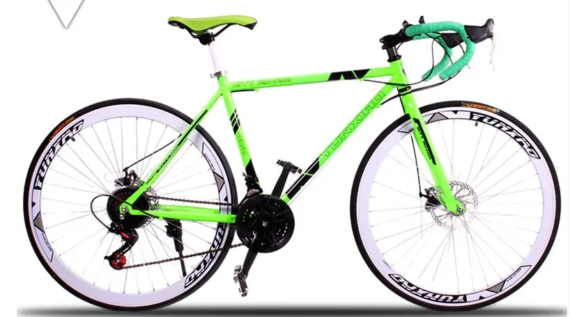 Excellent Road Bike High Carbon Steel 21-Speed 26-Inch Single-Speed Bicycle Front and Rear Mechanical Disc Brake Full Shockingproof Frame 4 Excellent Road Bike High Carbon Steel 21-Speed 26-Inch Single-Speed Bicycle Front and Rear Mechanical Disc Brake Full Shockingproof Frame 4