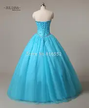 Bealegantom Fashionable Cheap Quinceanera Dresses 2017 Ball Gown with Beaded Crystal Lace Up Sweet 16 Dresses In Stock QA967