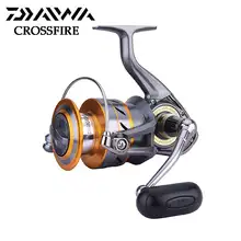 Новый Daiwa рыболовная катушка CrossFire на пресноводных и морских рыболовных катушек 2000/2500/3000/4000 с легкими корпуса 3 подшипников