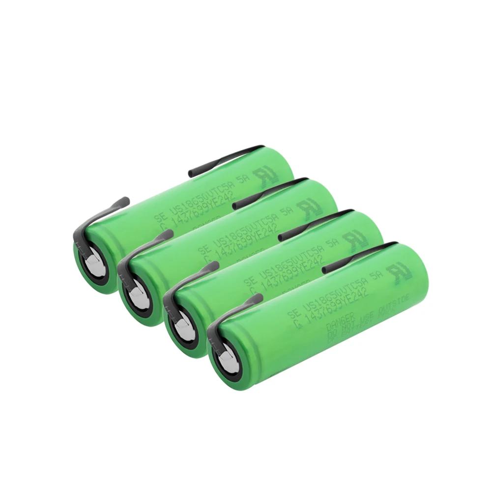 

Max 35A 3.6V 18650 Li-ion Battery US18650 VTC5A 2600mAh High Drain Rechargeable Battery for E-cigarette Flashlight +diy nickel