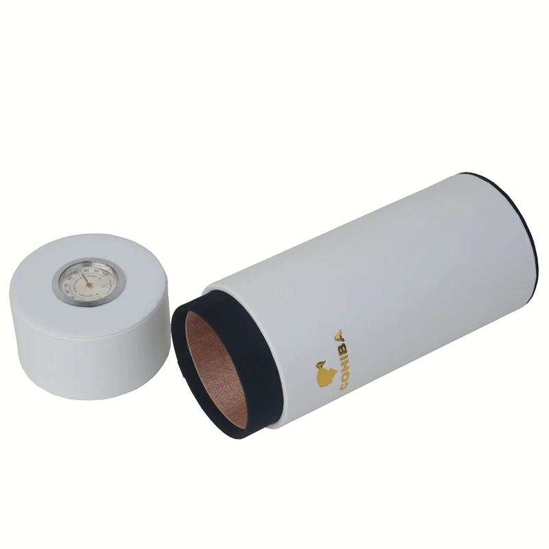 Чехол для сигары COHIBA кожаный чехол дерево кедра с подкладкой мини увлажнитель