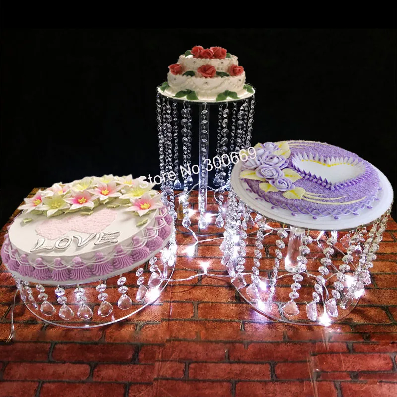 Подвесная подставка для торта Свадебная подставка для торта прозрачные хрустальные бусины акриловые основные украшения стола подставка для торта