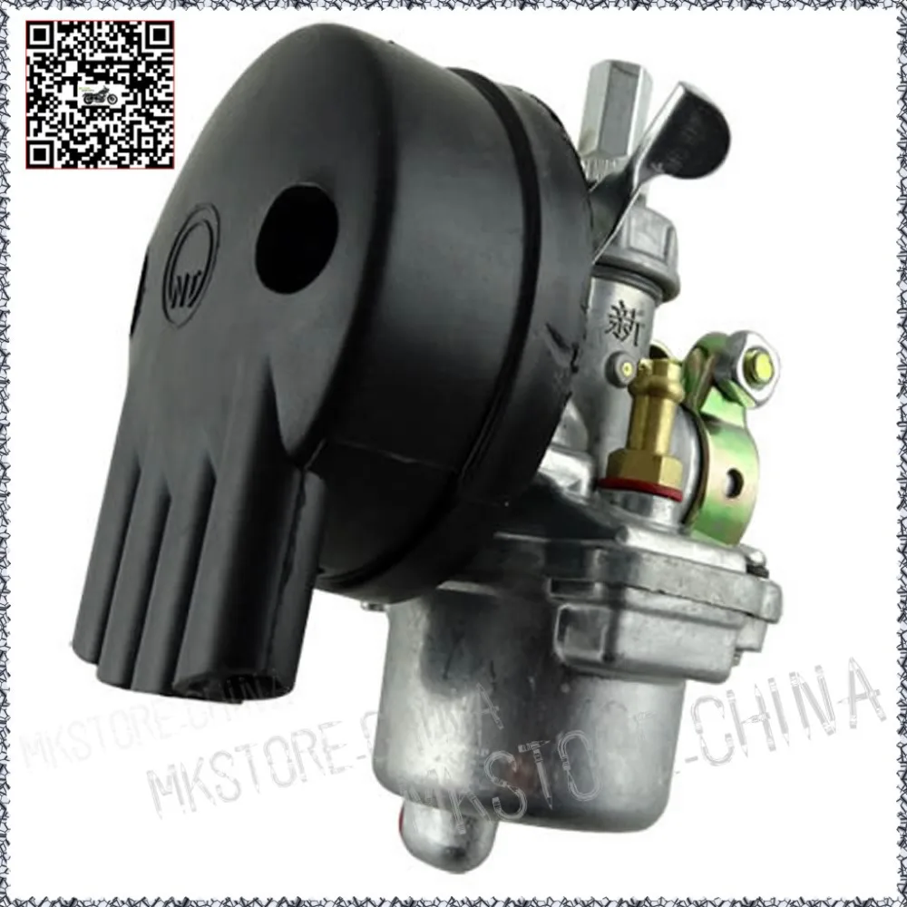 80cc Motorized Engine Black Carburetor Carby For 2 Stroke 49cc 66cc