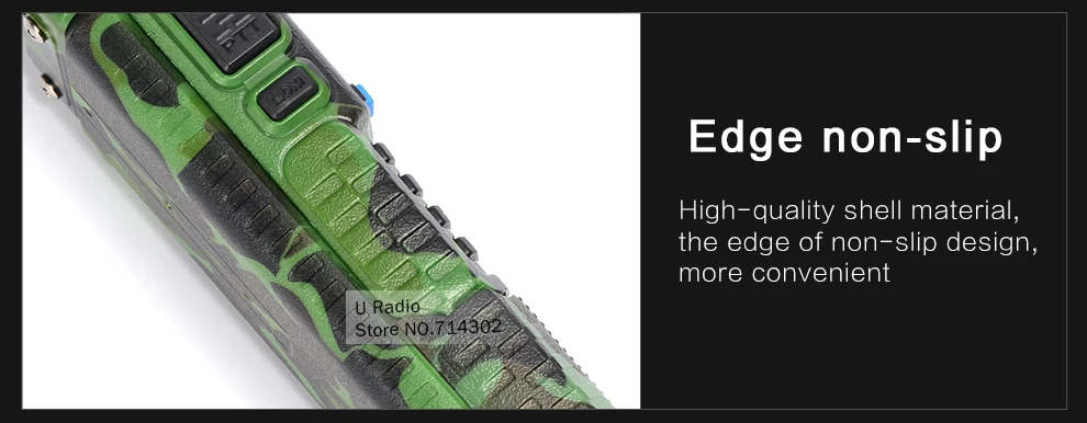 BAOFENG UV-5R рация с 3800 мАч литий-ионная батарея камуфляж 136-174/400-520 МГц двухдиапазонный двухстороннее радио VHF/UHF UV5R
