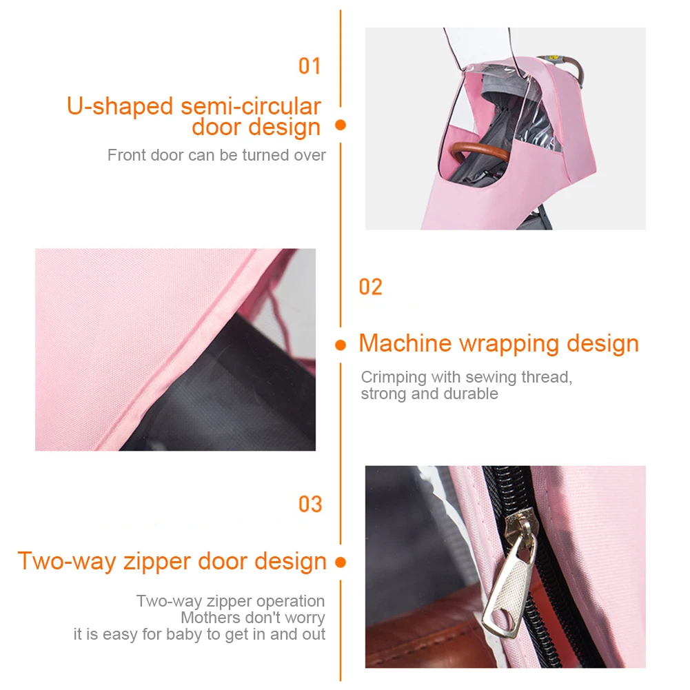 Детская коляска дождевик Универсальный дождевик защита от ветра аксессуары