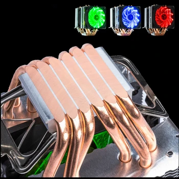 

Processor 9 cm fan 6 heatpipe dual-tower cooling for Intel LGA775 1151 115x1366 2011 for AMD AM3 AM4 radiator
