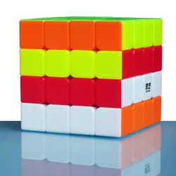 4*4 QiYi Stickerless Волшебные кубики 4x4x4 6,2 см QiYuan S Cube Игрушка 4 слоя Professional скорость Cubo Megico