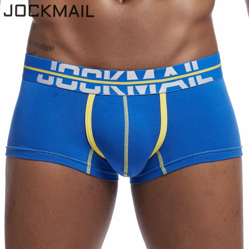 JOCKMAIL Men Underwear Brand Sexy Mens Underwear Boxer shorts cotton Underwear Men Boxer Pants Boxer Men underpants Male Panties