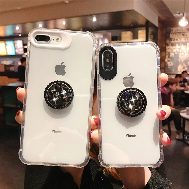 HUANQINGLuxury воды дрель iPhone xsmax телефон в виде ракушки для 7 Plus 6 S 8 X XR ТПУ поддержка