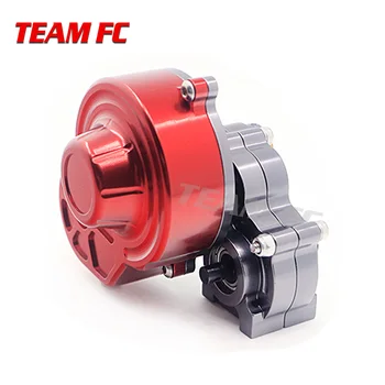 

SCX10 hydrulic Transmission Box with Gear Complete Metal Gearbox / Center Crawler Gear Box Reverse Parts for 1/10 RC Car S24