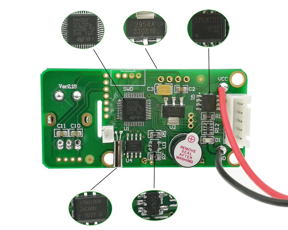 KSGER V2.1S цифровой STM32 OLED 1,3 Размер экрана T12 регулятор температуры батареи 5 ядерный силиконовый провод 9501 набор паяльных ручек