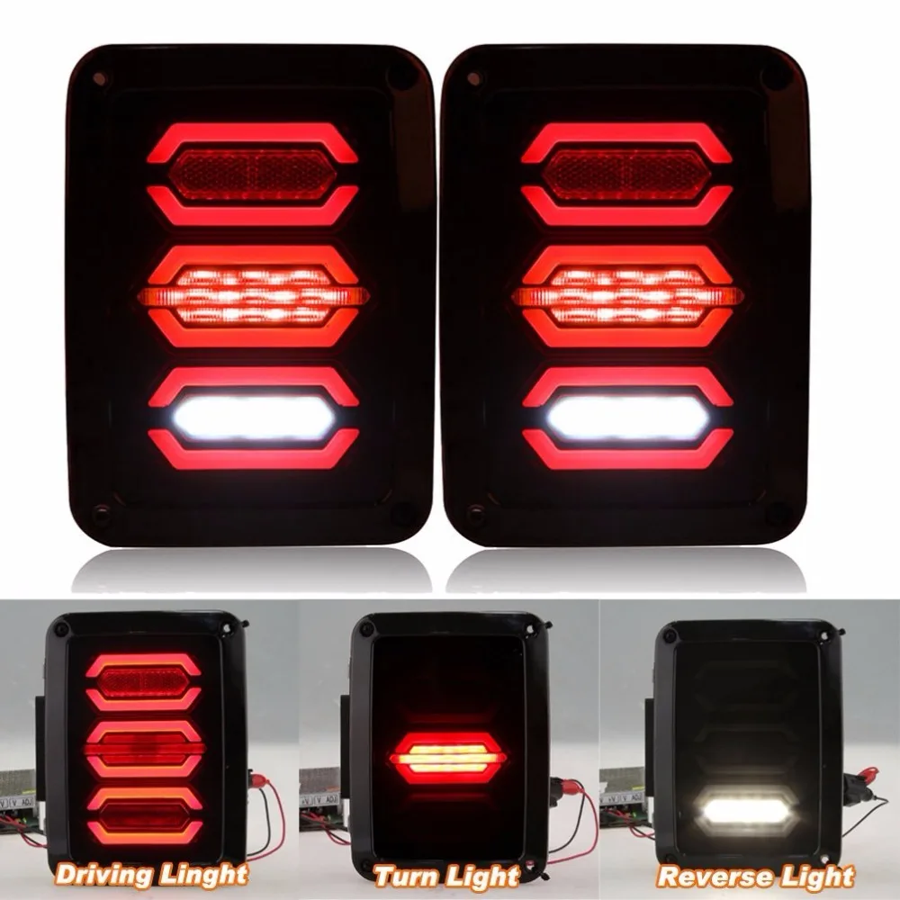 Buy LED Rear Tail Light For Jeep wrangler JK 07 16