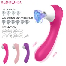 Dildo Vibrator Womanizer Vagina Nipple Clitoral Stimulation Silicone Oral Blowjob sex toys Sucking Vibrator sex toys For Women