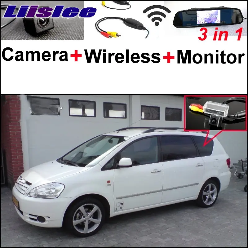 

Liislee Wireless Receiver + Mirror Monitor DIY Back Up Parking System + For TOYOTA Sportsvan 3 in1 Special Rear View Camera