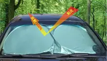 6pcs/lot high quality Car Window Sun Shade Car Windshield Visor Cover Front Back Side Window Sunshade UV Protect Car Window Film