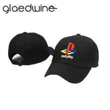 Glaedwine симпатичная бейсбольная кепка для мальчика Playstation Hat Регулируемая Snapback Strapback папа шапки для мужчин и женщин кости Masculino хип-хоп