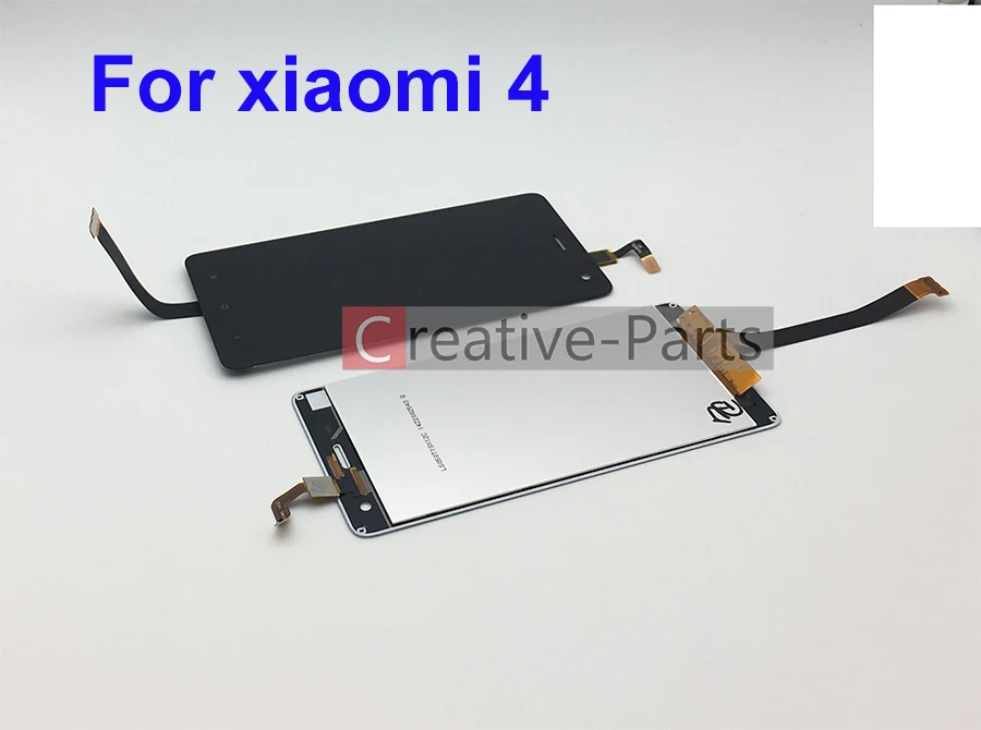Original LCD For Xiaomi Mi 4 Black Color With Touch Glass Digitizer Assembly Display Screen Replacement Parts | Мобильные телефоны