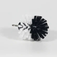 3,5 дюймов белая электрическая дрель шариковая щетка для очистки промывки кисти Жесткая Щетина для автомобильных шин Домашний напольный Туалет