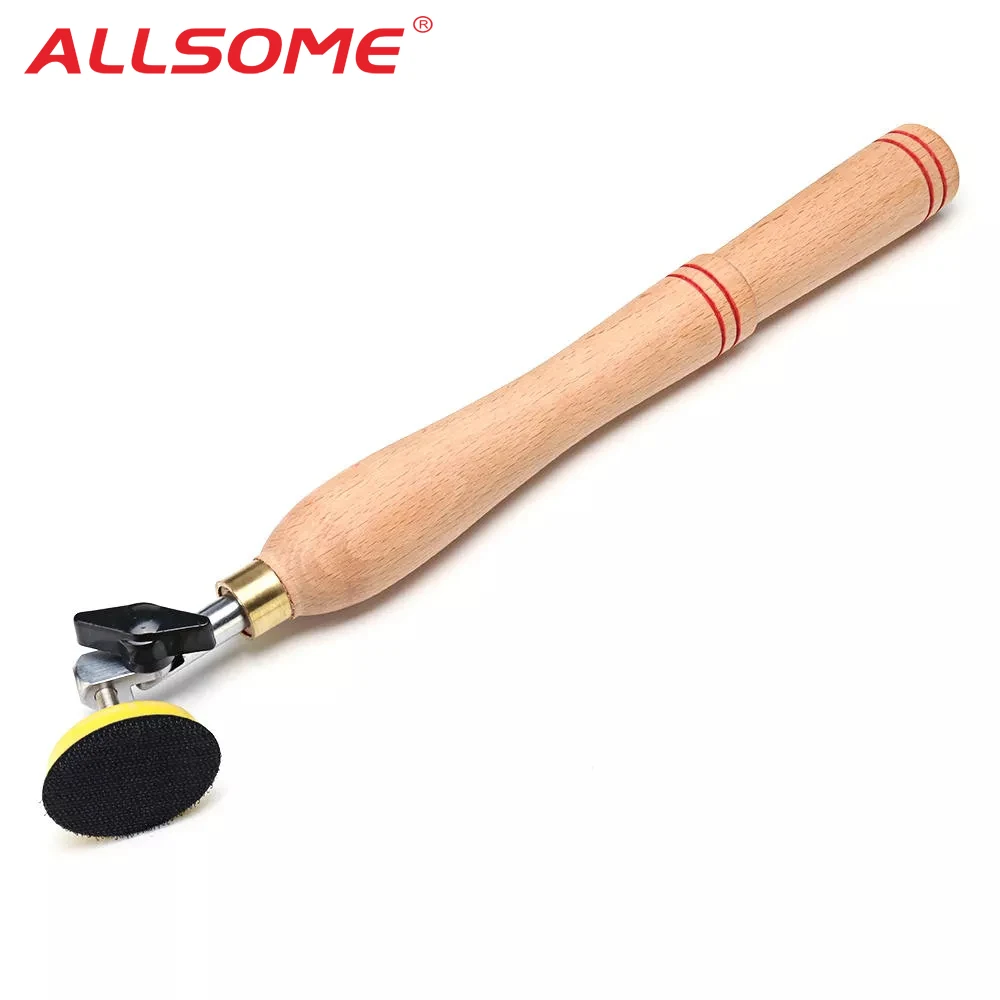 

ALLSOME Wood Bowl Sander Sanding Tool with Sanding Disc for Lathe Wood Turning Tool Woodworking HT2580