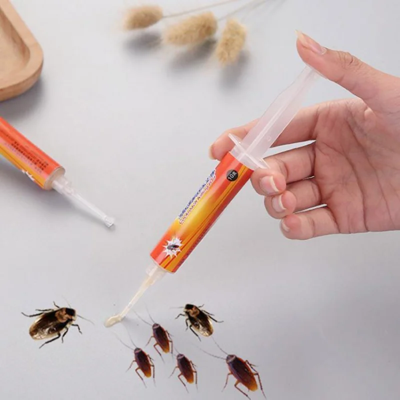 

10g Gel Bait Cockroach Trap Roach Control Portable Cockroach Powder For Garden Hotels Kitchen Home