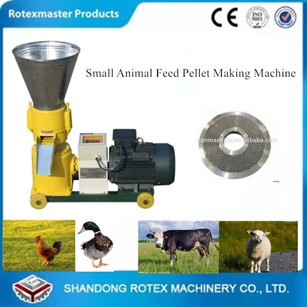 Ce Animal Feed Pellet Machine Poultry Chicken Food Making Machine For