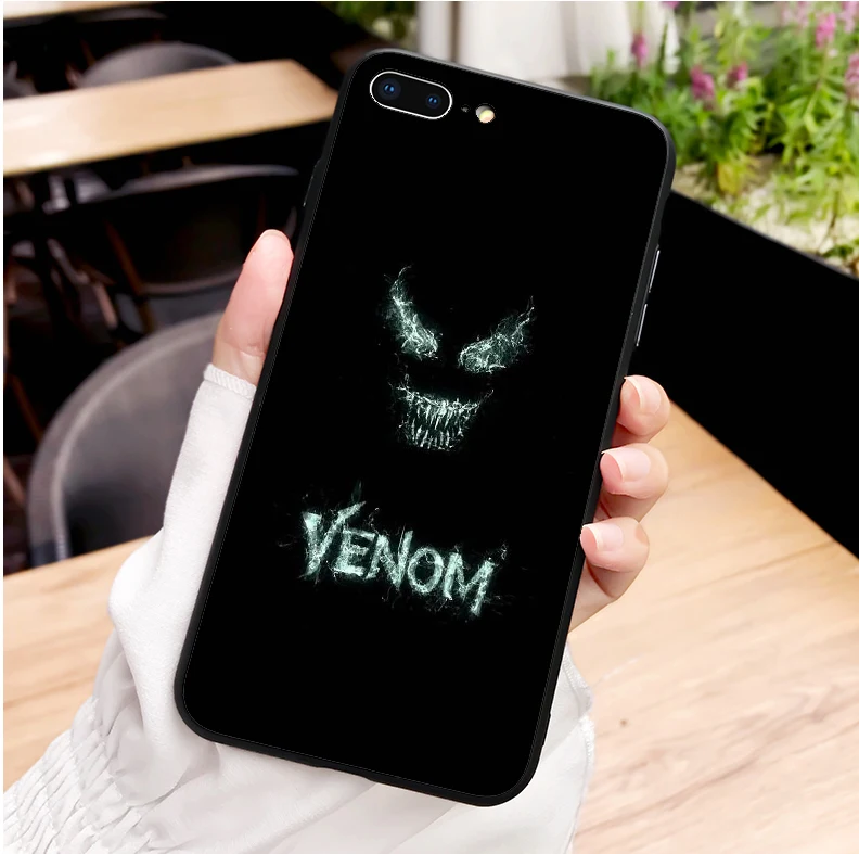 Роскошный чехол venom superhero marvel Мягкий силиконовый чехол для телефона для iPhone 11Pro MAX XR XS X10 5 5S 5SE 6 6S 11Pro MAX 6 7 8Plus