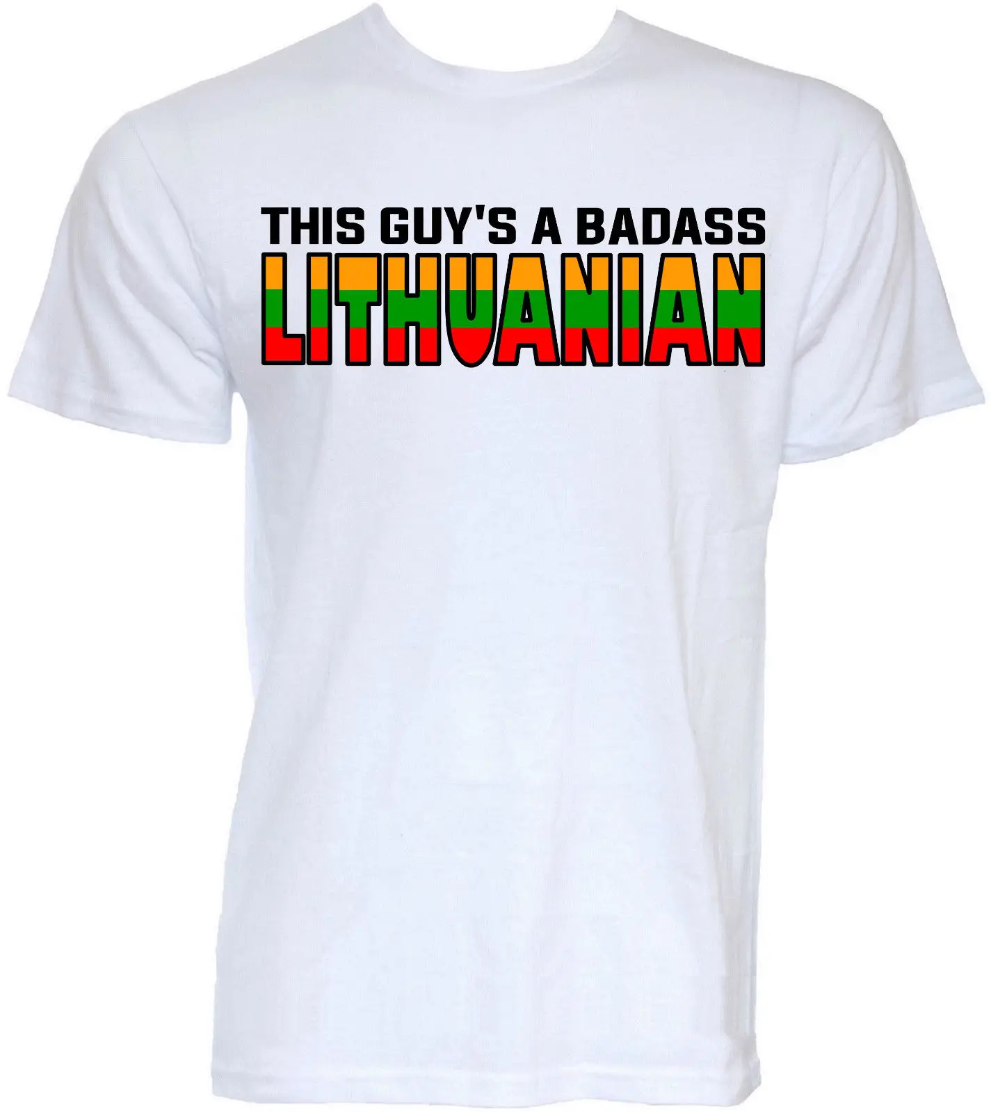 LITHUANIA T-SHIRTS MENS FUNNY NOVELTY LITHUANIAN FLAG SLOGAN JOKE GIFTS T-SHIRT | Мужская одежда
