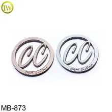 MB873 пользовательские сумки металлической пластинкой с логотипом цинк металлический ярлык для одежды и сумки