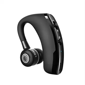 

V9 Handsfree Business Wireless Bluetooth Headset with Mic Voice Control Headphone for Drive Connect with 2 Phone
