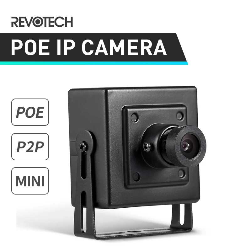 POE HD 720P / 1080P Indoor IP Camera 1.0MP / 2.0MP Mini ...
