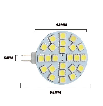 Оптовая продажа 1 Вт 3 G4 светодиодный 5050 SMD 360 градусов белая морская лампа для