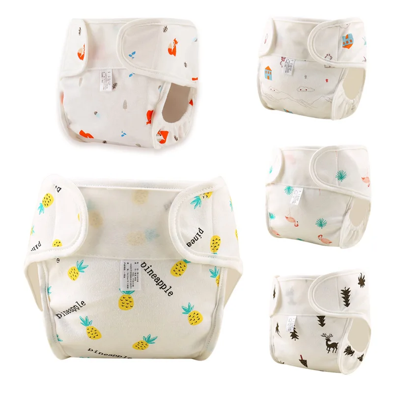 Новый Ins популярный водонепроницаемый детский тканевый подгузник хлопок моющийся подгузник карман герметичный подгузник для