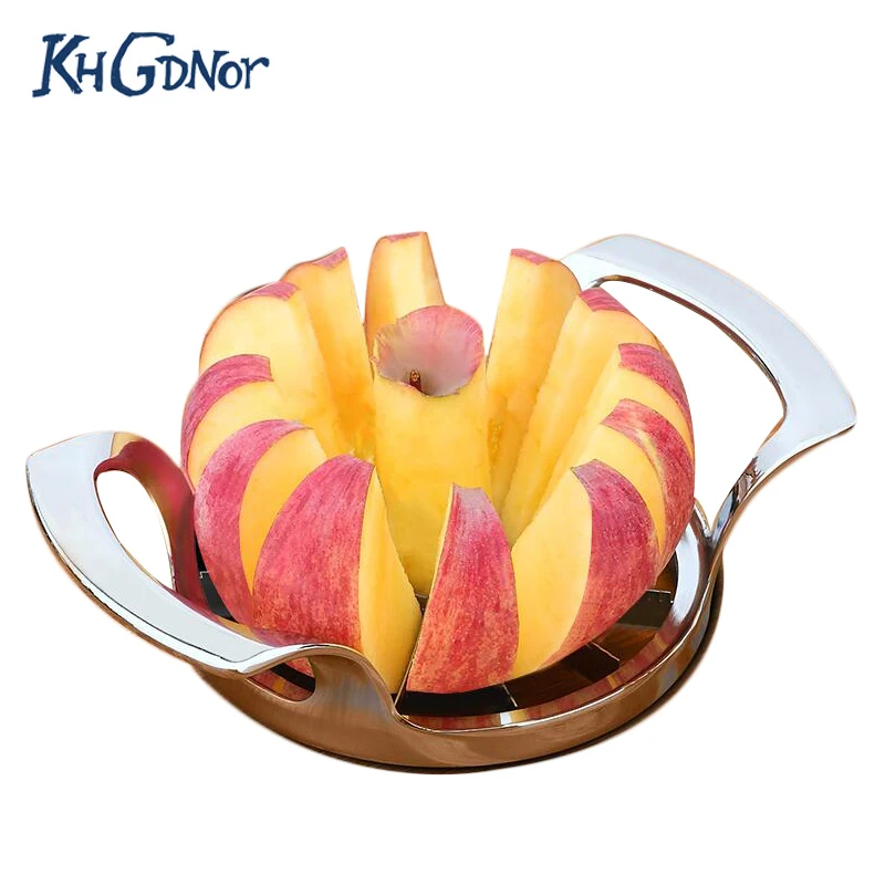 

KHGDNOR Stainless Steel Apple Cutter Vegetable Fruit Pear Peeler Divider Corer Apple Seed Remover Slicer Fruit Tool