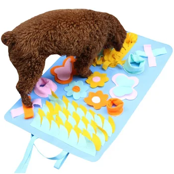 

Interactive Toys For Dogs Mat Pet Dog Toys Puzzle Sniffing Mat Blanket Puzzle Find Food Dog Toys Relieve Stress Sniffing Mat