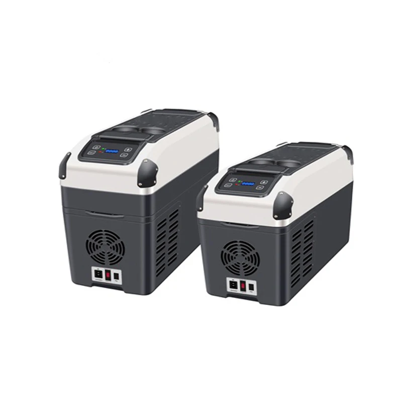 

Car Refrigerator 16L Capacity Portable Cooler Warmer Truck Electric Fridge For Travel RV Mini Car Home Use DC12V/24V RY-YT-E-16P