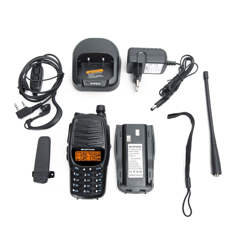 Baofeng UV-X9 Plus 10 Вт мощная рация мощная портативная рация VHF/UHF 10 км модернизированная UV-82 uv82 CB радиоантенна