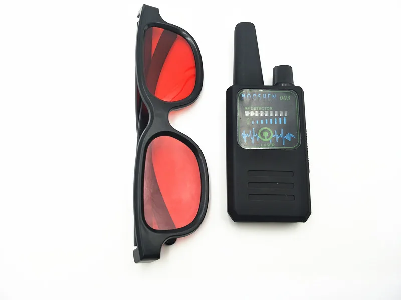 Высокочувствительный M003 RF детектор сигнала Ошибка Анти-Шпион детектор камера GSM аудио ошибка искатель gps Сканирование gps сигнал объектив сканирования очки