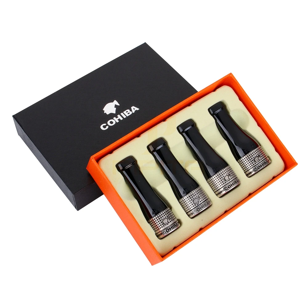 Cohiba Стиль G Adgets сигары сопла держит серебро Медь чистый смолы сигар сигаретная