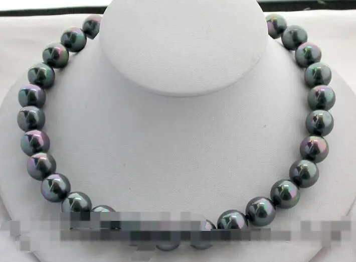Песня voge gem nanJ1272 круглый павлин черный южной sea shell жемчужное ожерелье