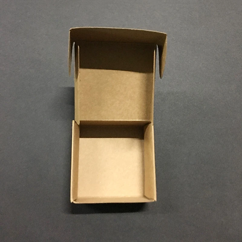 White Black Kraft box for packaging 10pcs/lot Brown handmade soap paper boxes wy 