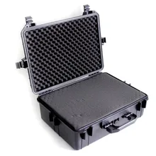 SunQian Новое поступление прочный пластиковый водонепроницаемый летный чехол среднего размера