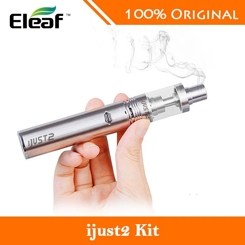 Kaufen Original Eleaf iJust 2 Kit mit 5,5 ml Zerstäuber Airflow Control 2600mAh Batterie ijust 2 Elektronische Cig Vape Kit vs ijust2 Batterie