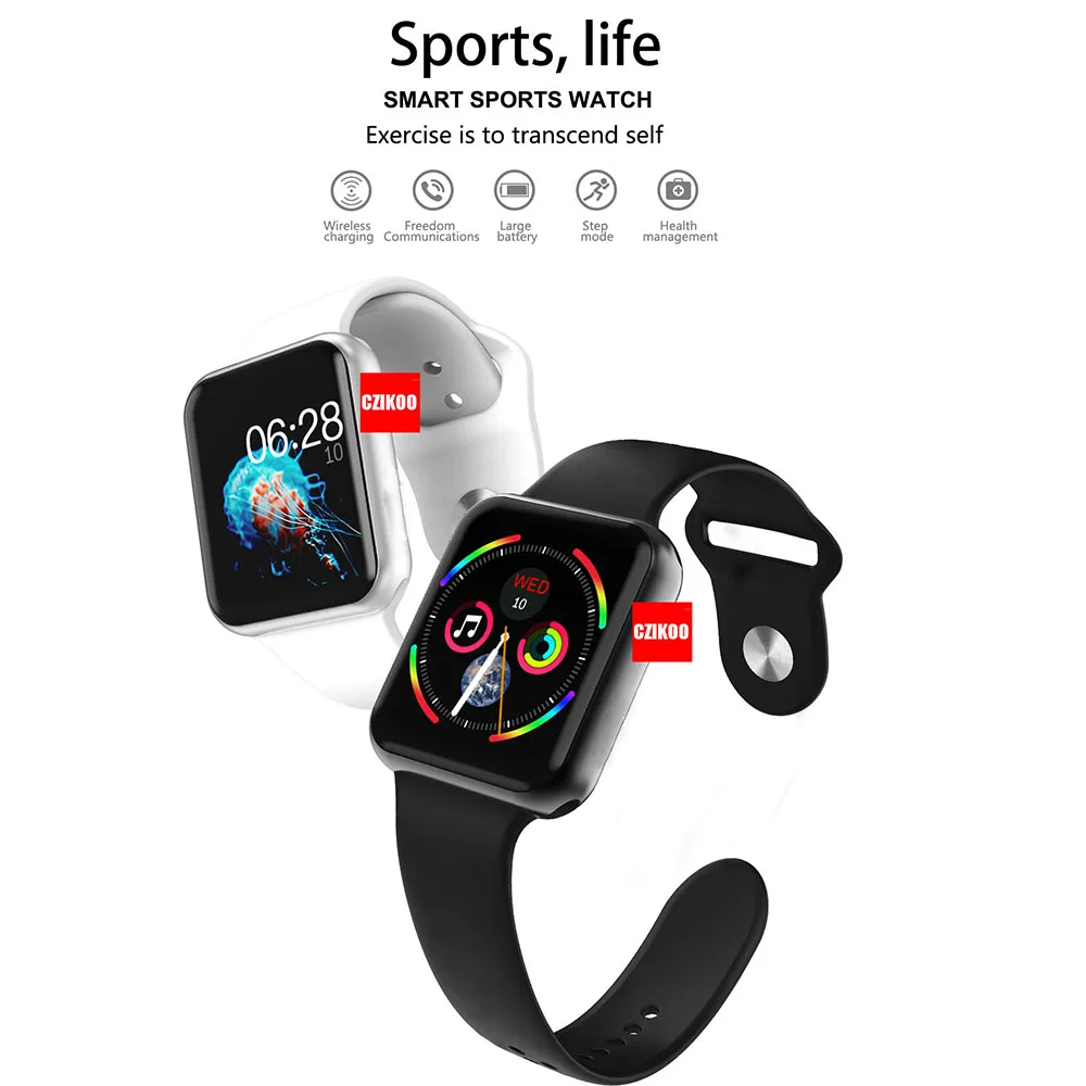 

Bluetooth Smart Watch Series 4 SmartWatch Case for Apple iOS iPhone 5 6 7 8 X Xiaomi Android Smart Phone vs Apple Watch 4