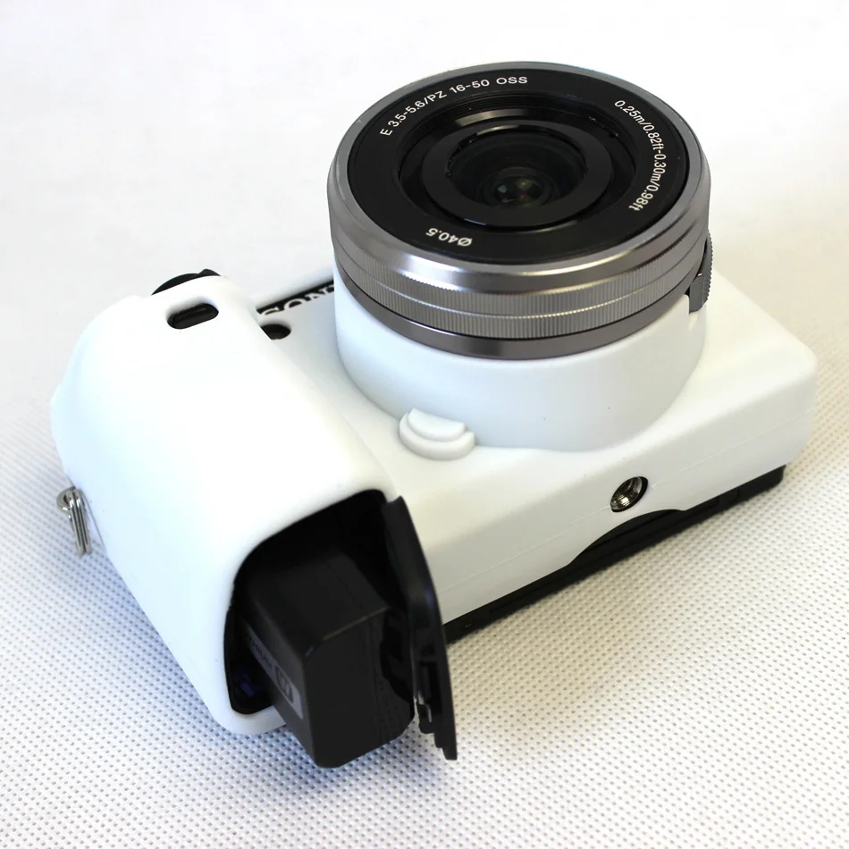 Мягкий силиконовый резиновый защитный корпус для камеры, чехол для SONY Alpha A6300, ILCE-6300, кожаная сумка для камеры, сумка для объектива из неопрена