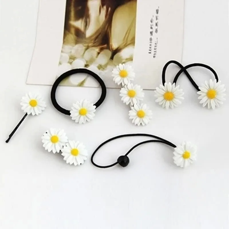 

Women Little Flower Elastic Hari Bands For Women Small Cute Hair Band For Girls